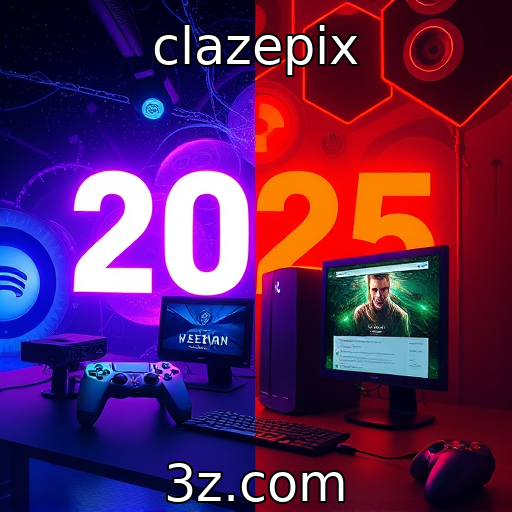 clazepix - Concorrência entre consoles e PCs em 2025